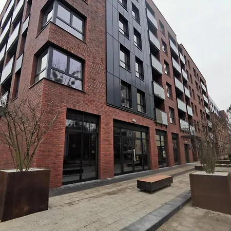 Apartament Walowa Stara Stocznia Gdaňsk Exteriér fotografie