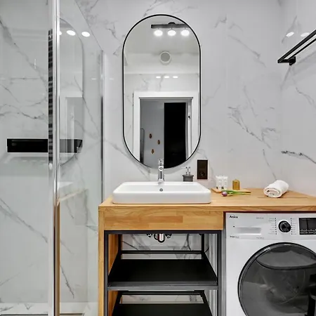 Apartament Walowa Stara Stocznia Gdaňsk Exteriér fotografie