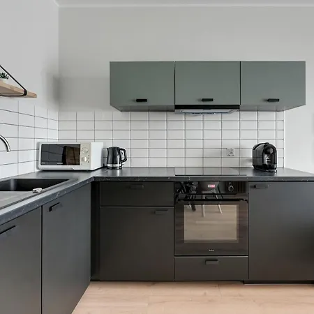 Apartament Walowa Stara Stocznia Gdaňsk Exteriér fotografie